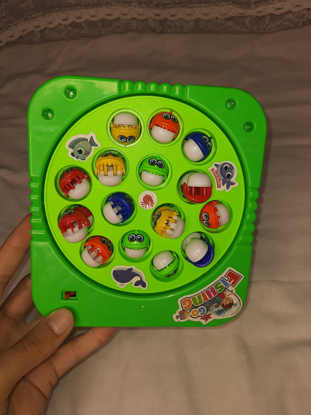 لعبة صيد الأسماك