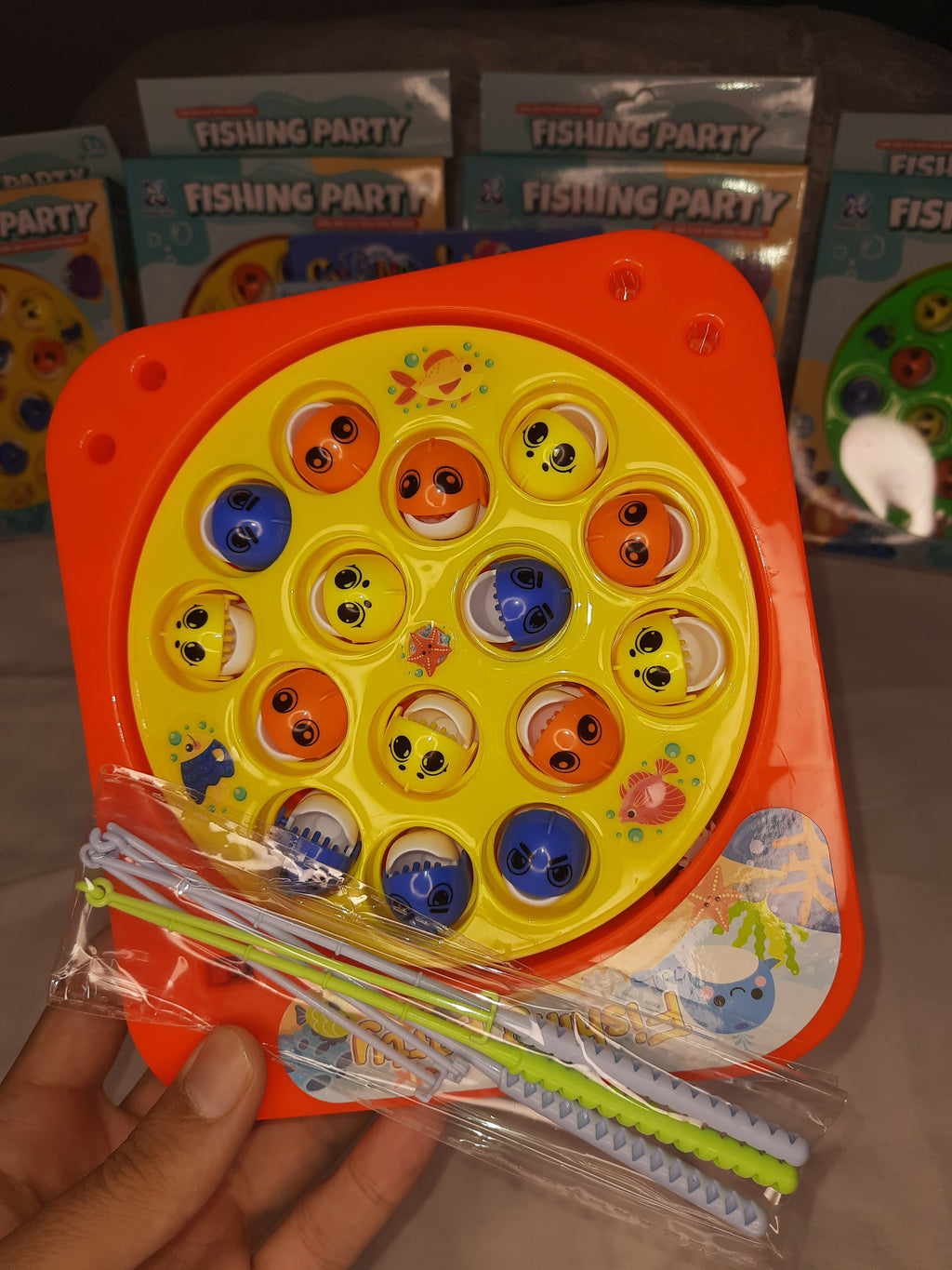 لعبة صيد الأسماك